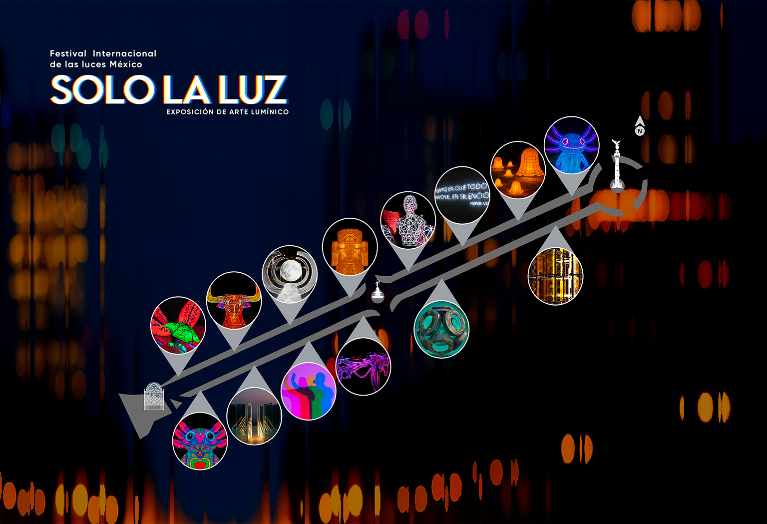 Mapa CDMX Paseo de la Reforma